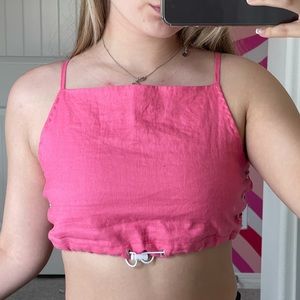Pink top